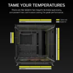 Caixa Extended-ATX Corsair AIR 5400 RS-R ARGB Tempered Glass Preta - Image 4