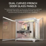 Caixa Extended-ATX Corsair AIR 5400 RS-R ARGB Tempered Glass Branca - Image 5