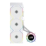 Water Cooler CPU Lian Li HydroShift II LCD 360TL Wireless A-RGB All-In-One 360mm Branco - Image 2