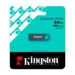 Pen Drive Kingston DataTraveler SE9 G3 USB 3.2 64GB Preta - Image 2