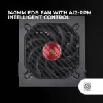 Fonte de Alimentação ATX Mars Gaming MPVU750SIM 750W 80 Plus Silver Full Modular Preta/Vermelha - Image 3