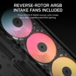 Caixa Extended-ATX Corsair Frame 4500X RS-R ARGB Tempered Glass Preta - Image 3