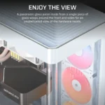 Caixa Extended-ATX Corsair Frame 4500X RS-R ARGB Tempered Glass Branca - Image 6