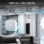 Caixa Extended-ATX Corsair Frame 4500X RS-R ARGB Tempered Glass Branca - Image 3