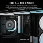 Caixa Extended-ATX Corsair Frame 4500X LX-R Link RGB Tempered Glass Preta - Image 3