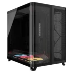 Caixa Extended-ATX Corsair AIR 5400 LX-R ARGB Tempered Glass Preta