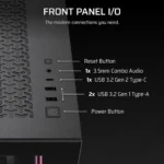Caixa Extended-ATX Corsair 3500X RS-R ARGB Tempered Glass Preta - Image 4