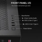 Caixa Extended-ATX Corsair 3500X LX-R RGB Tempered Glass Preta - Image 3