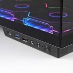 Caixa ATX Mars Gaming MC-MIRAGE ARGB LCD IPS 7.2" Tempered Glass Preta - Image 4