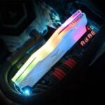 Memória Ram UDIMM TEAMGROUP T-Force Delta RGB 16GB (2x8GB) DDR4 3600MHz CL18 Branca - Image 3