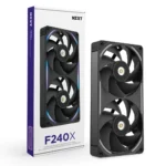 Ventoinha 240mm (2x120mm) NZXT F240X Performance RGB 3100RPM 8 Pinos Preta - Image 2
