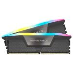 Memória RAM Corsair Vengeance RGB 32GB (2x16GB) DDR5 6000MHz CL38 Cinzenta
