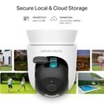 Câmara de Segurança Mercusys MC510 2K Outdoor IP65 Pan/Tilt Home Security Wi-Fi - Image 3