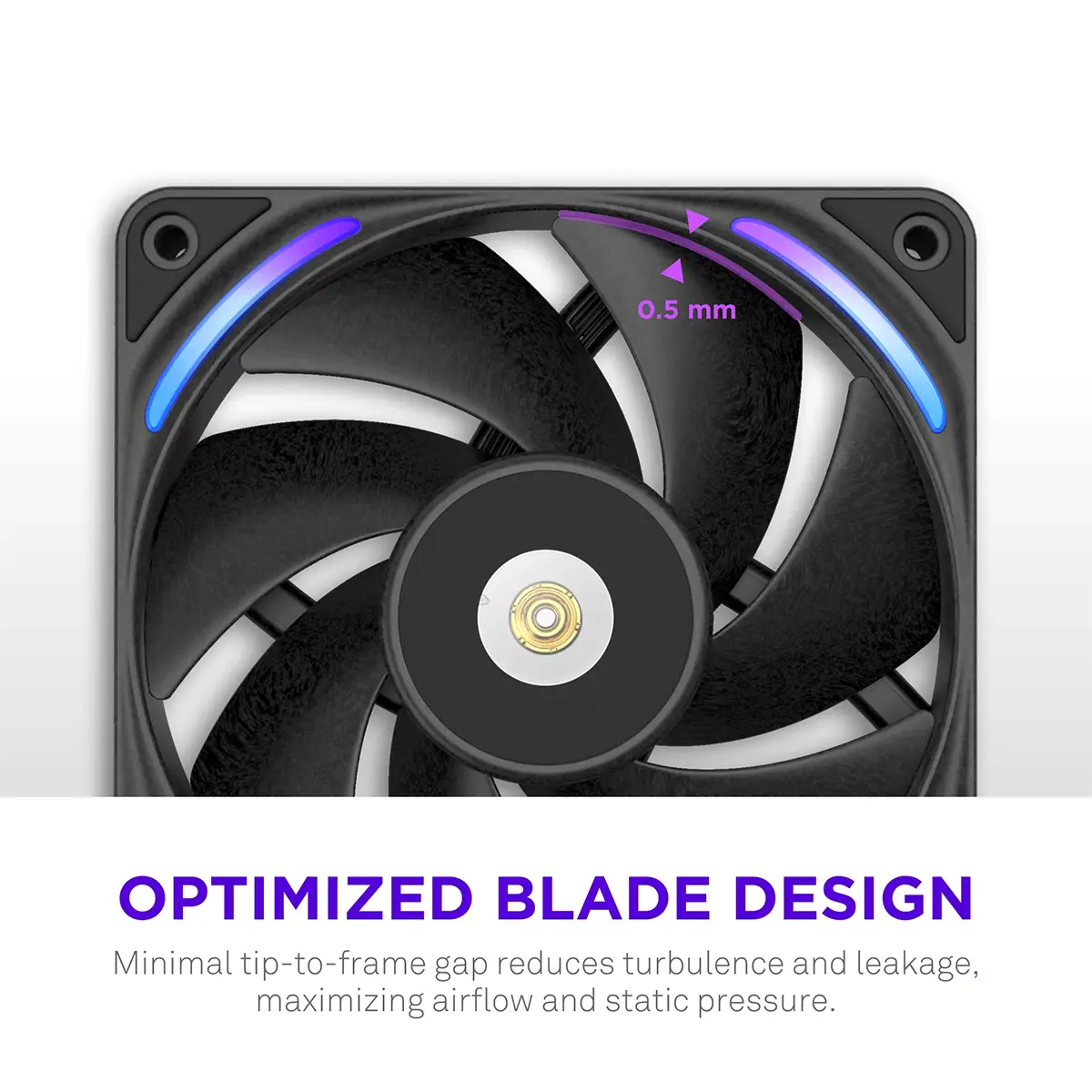 Ventoinha 240mm (2x120mm) NZXT F240X Performance RGB 3100RPM 8 Pinos Preta - Image 6