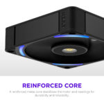 Ventoinha 120mm NZXT F120X Performance RGB 3100RPM 4 Pinos PWM Preta - Image 3