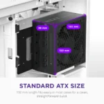 Fonte de Alimentação ATX NZXT C850 Gold Core 850W ATX 3.1/PCIe 5.1 80 Plus Gold Full Modular - Image 3