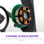Ventoinha 240mm (2x120mm) NZXT F240X Performance RGB 3100RPM 8 Pinos Preta - Image 5