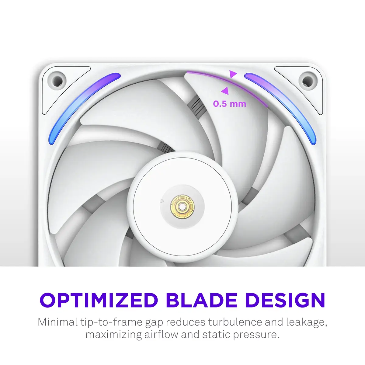 Ventoinha 360mm (3x120mm) NZXT F360X Performance RGB 3100RPM Branca - Image 5