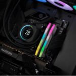 Memória Ram DDR5 Pack 2x 32GB (64GB) Corsair CL40 6000Mhz Vengeance RGB Preta - Image 3