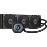 Water Cooler CPU Corsair Nautilus 360 RS LCD 360mm Preto