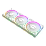 Ventoinhas ASUS Prime MR120 ARGB Reverse White Pack 3x 120mm 1600RPM Brancas - Image 4