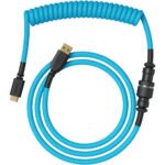 Cabo Coiled Glorious USB-C para USB-A 1.37m - Electric Blue - Image 2