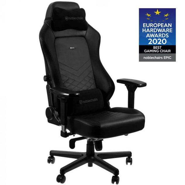 Cadeira Gaming Noblechairs HERO PU Leather Preta - Image 1