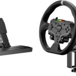 Conjunto MOZA Racing R3 Racing Simulator PC ( Base Volante Direct Drive R3 + Volante ES + Pedais SR-P Lite + Suporte de Mesa R5)