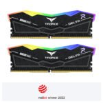 Memória RAM Team Group T-Force Delta RGB 16GB (2x8GB) DDR5 6000MHz (AMD Expo/Intel XMP) CL38 Preta
