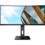 Monitor Curvo AOC P2 CU34P2A LED 34" Quad HD VA 1ms 100Hz Preto - Image 2
