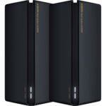 Sistema Mesh Xiaomi AX3000 Dual-band (2,4 GHz / 5 GHz) Wi-Fi 6E Preto (pack de 2)