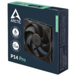 Ventoinha Arctic P14 PRO PWM 140mm - Preto - Image 6