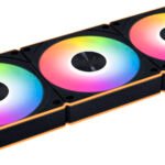 Ventoinha Lian Li UNI FAN CL120 Wireless RGB PWM Preto 120mm (Pack 3)