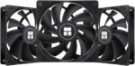 Ventoinha Thermalright TL-C12C PWM Preto 120mm (Pack 3)