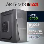PC Gaming ARTEMIS-IA-I3730 - I3 14100F | GT730 4GB | 16GB | SSD 256