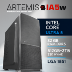PC Gaming ARTEMIS-IA5W - U5 225 | Intel Graphics | 32GB | M.2 1TB