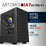 PC Gaming ARTEMIS-IA7-ULTRA-V1 - U7 265K | Intel Graphics | 16GB | M.2 1TB