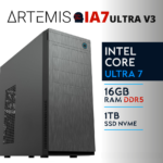 PC Gaming ARTEMIS-IA7-ULTRA-V3 - U7 265K | Intel Graphics | 16GB | M.2 1TB