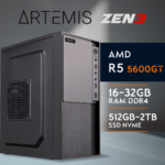 PC Gaming ARTEMIS-ZEN3 - R5 5600GT | Radeon Graphics | 16GB | SSD 500GB