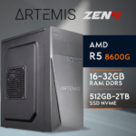 PC Gaming ARTEMIS-ZEN4 - R5 8600G | Radeon Graphics | 16GB | SSD 500GB
