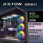 PC Gaming ASTON-59I9V1 - I9 14900K | RTX5090 32GB | 32GB | M.2 2TB