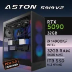 PC Gaming ASTON-59I9V2 - I9 14900K | RTX5090 32GB | 32GB | M.2 1TB