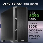 PC Gaming ASTON-59U9V3 - U9 285K | RTX5090 32GB | 32GB | M.2 2TB