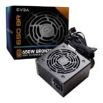 Fonte de Alimentação ATX EVGA BR 650W 80 Plus Bronze