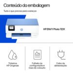Impressora Multifuncoes HP ENVY 7231 All-in-One Jato de Tinta WiFi - Image 3