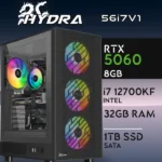 PC Gaming HYDRA-56I7V1 - I7 12700KF | RTX5060 8GB | 32GB | M.2 1TB