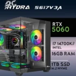 PC Gaming HYDRA-56I7V3A - I7 14700KF | RTX5060 8GB | 16GB | M.2 1TB