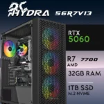 PC Gaming HYDRA-56R7V13 - R7 7700 | RTX5060 8GB | 32GB | M.2 1TB