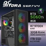 PC Gaming HYDRA-56R7V4 - R7 9700X | RTX5060Ti 8GB | 32GB | M.2 1TB