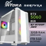 PC Gaming HYDRA-56R7V5A - R7 8700F | RTX5060 8GB | 32GB | M.2 1TB